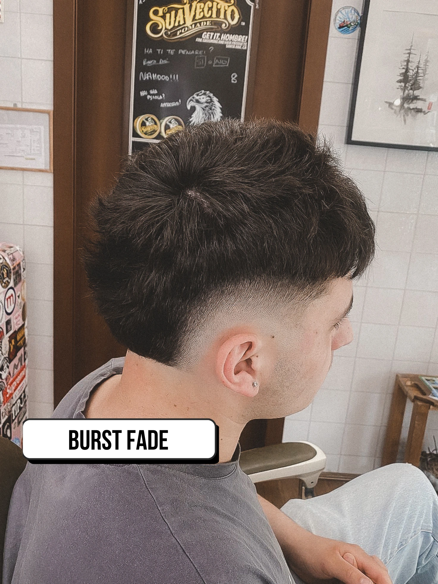 Wood Barber Shop Vigonza WOOD BARBER SHOP VIGONZA | Burst Fade