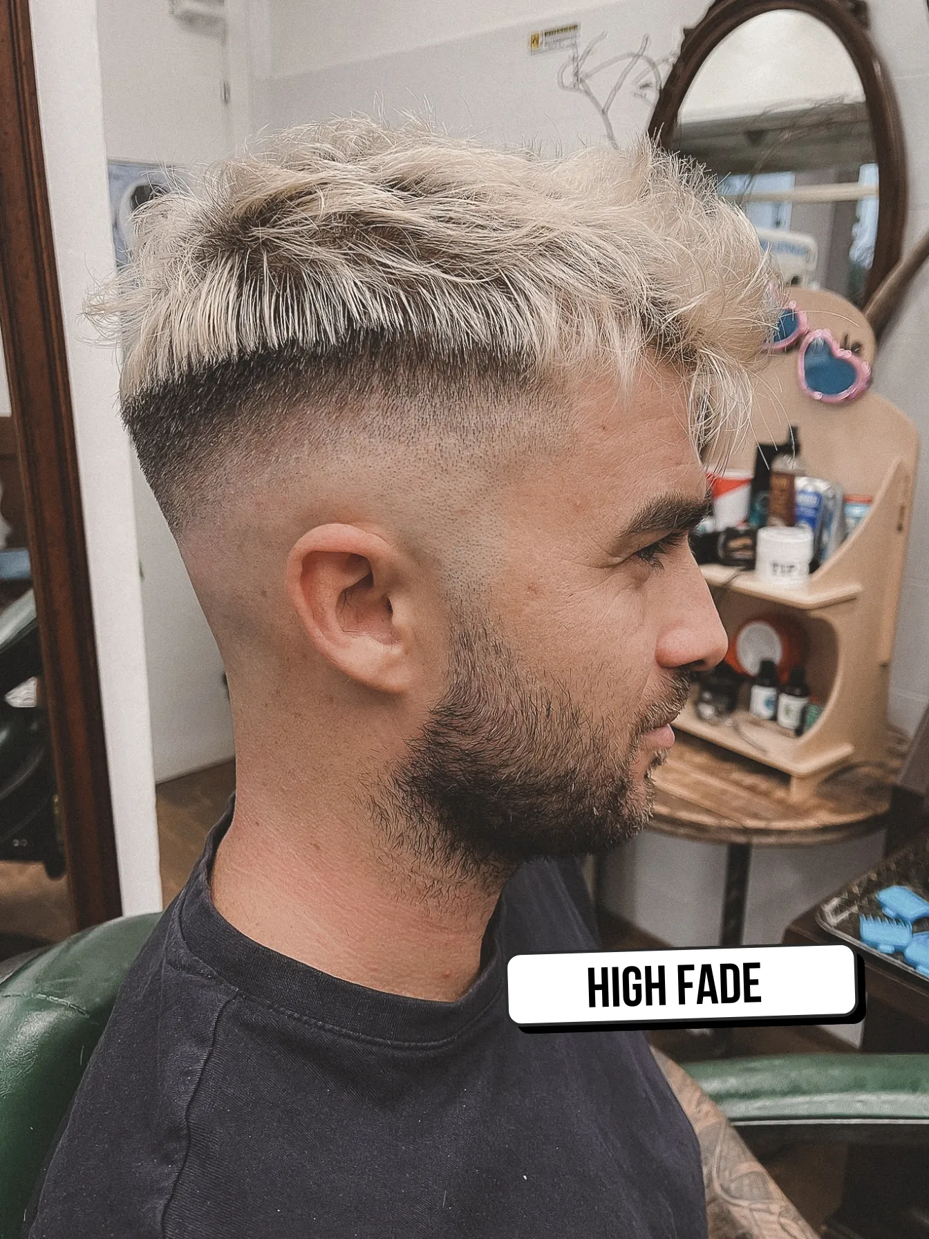 Wood Barber Shop Vigonza High Fade Alberto Wood barberShop Vigonza taglio uomo