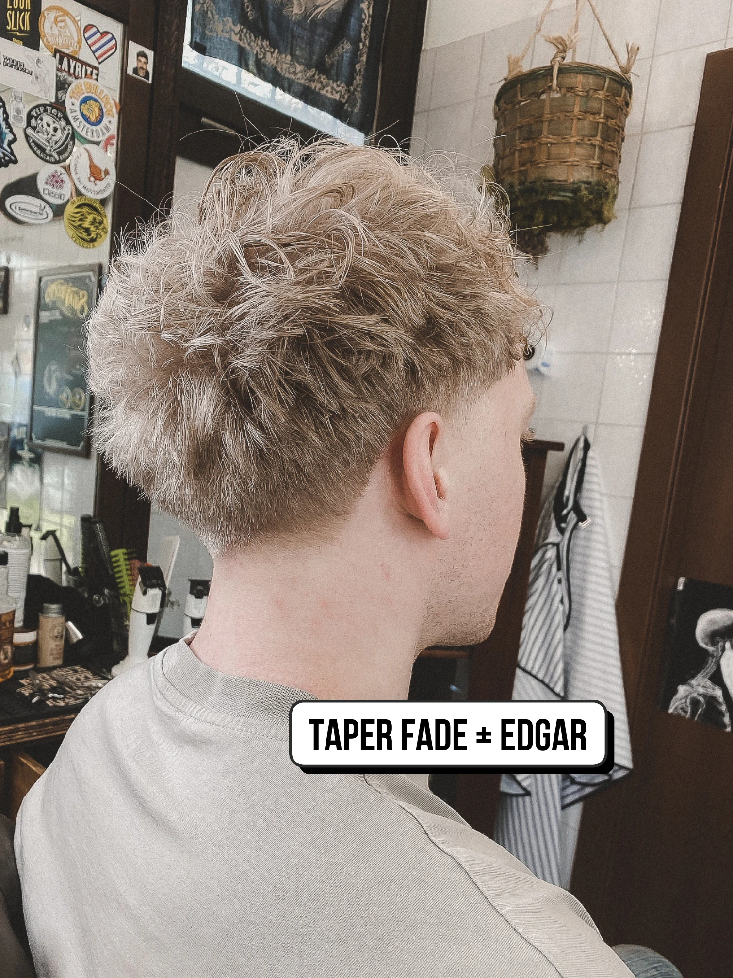 Wood Barber Shop Vigonza TAPER FADE E EDGAR CUT - WOOD BARBERSHOP VIGONZA