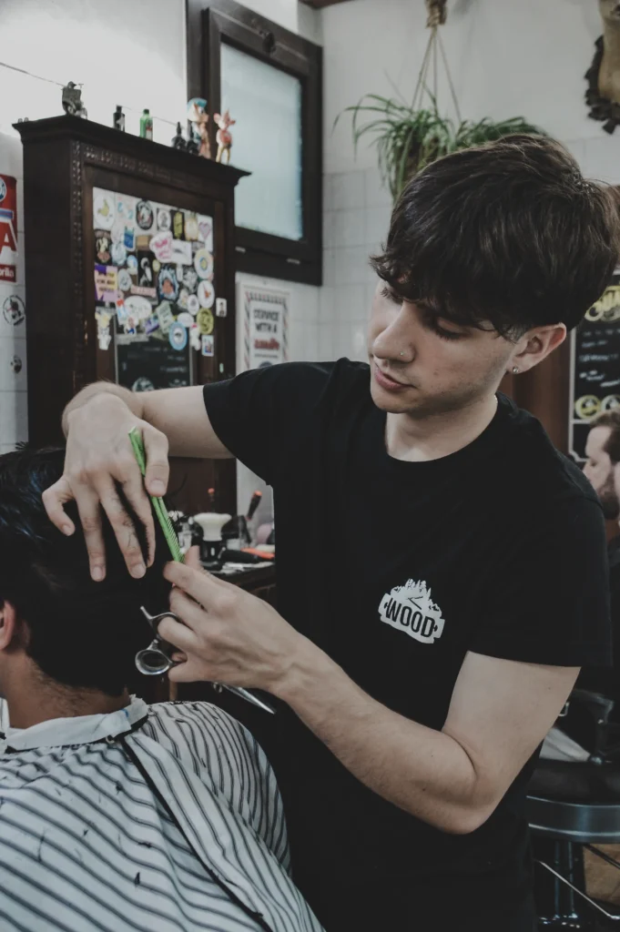 Wood Barber Shop Vigonza Wood barber shop Vigonza